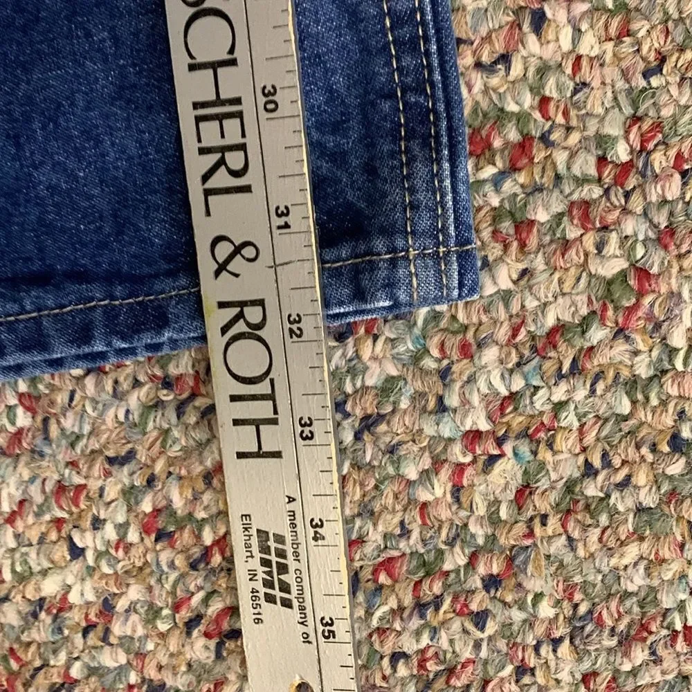 Carhartt Men's Flame Resistant Blue Denim Relaxed Fit Signature Jeans 30 X 32